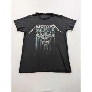 Metallica WorldWired Tour 2018 Salt Lake City Concert T-Shirt Black Small